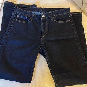 Gap dark was perfect body jeans, boot cut. NWOT